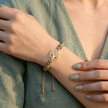 Lebensbaum-Armband Jaspis – Stabilität