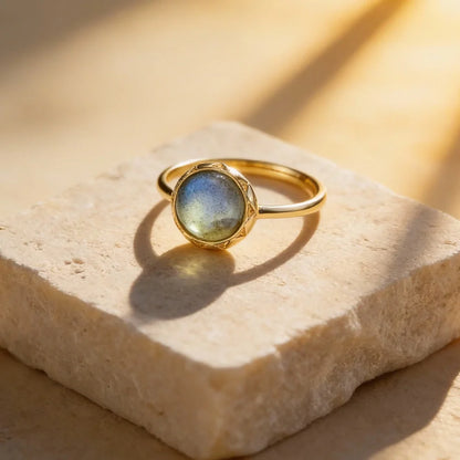 Labradorit-Ring – Innere Harmonie