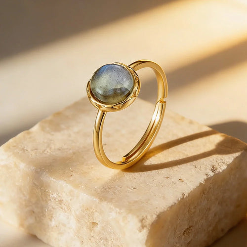 Labradorit-Ring – Innere Harmonie