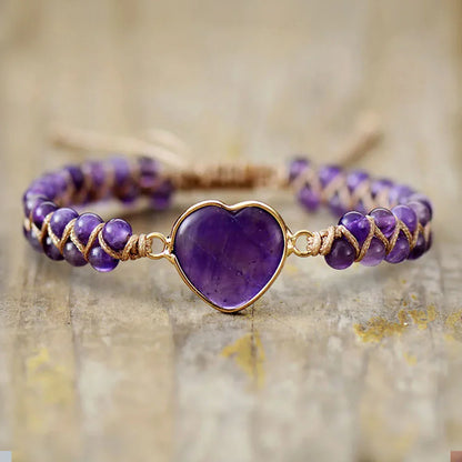 Amethyst-Armband – Ruhe finden