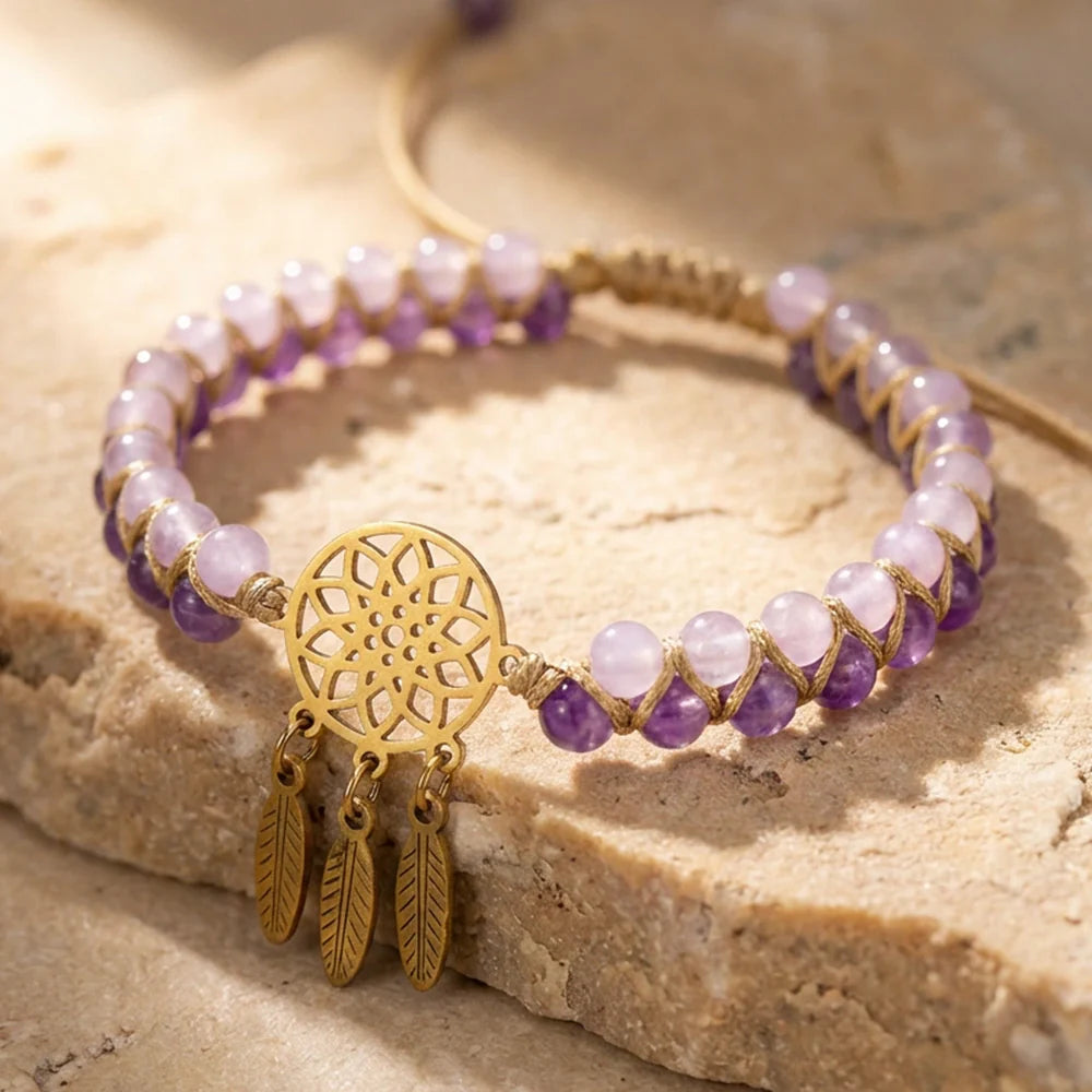 Traumfänger-Armband – Geborgenheit
