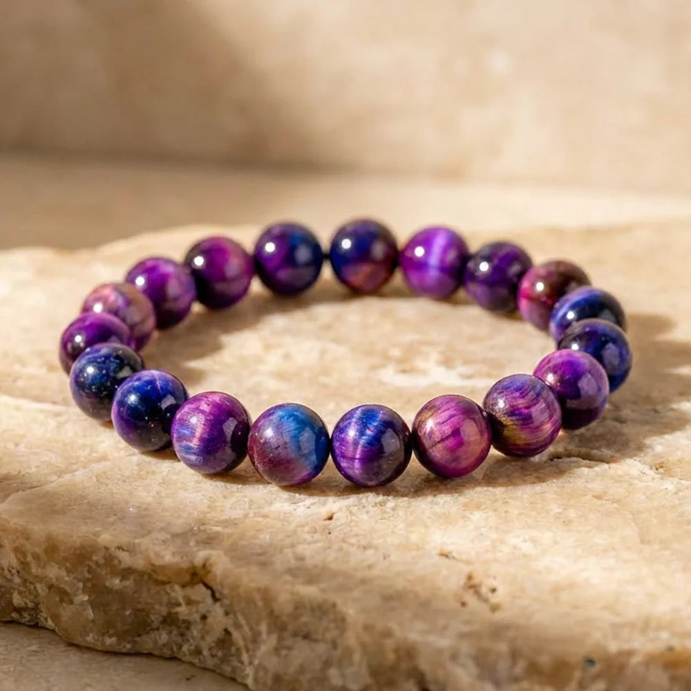 Kosmische Tigerauge-Armband – Klare Ausrichtung