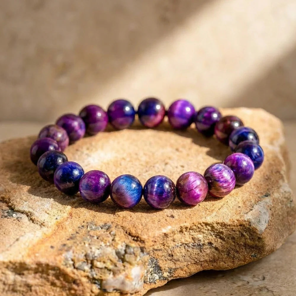 Kosmische Tigerauge-Armband – Klare Ausrichtung