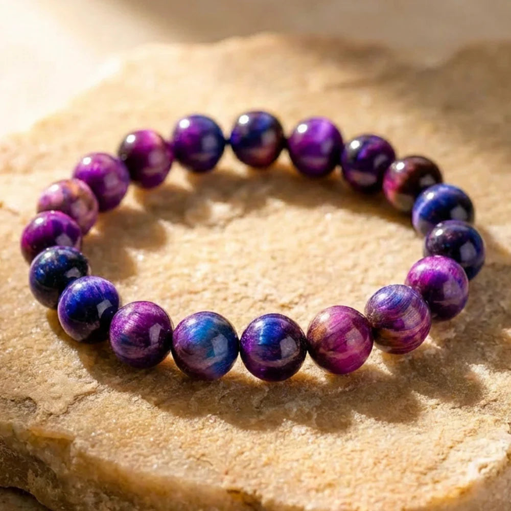Kosmische Tigerauge-Armband – Klare Ausrichtung