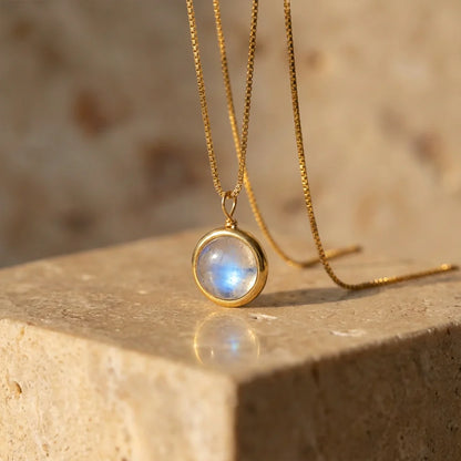 Labradorit-Kette – Sanfte Harmonie