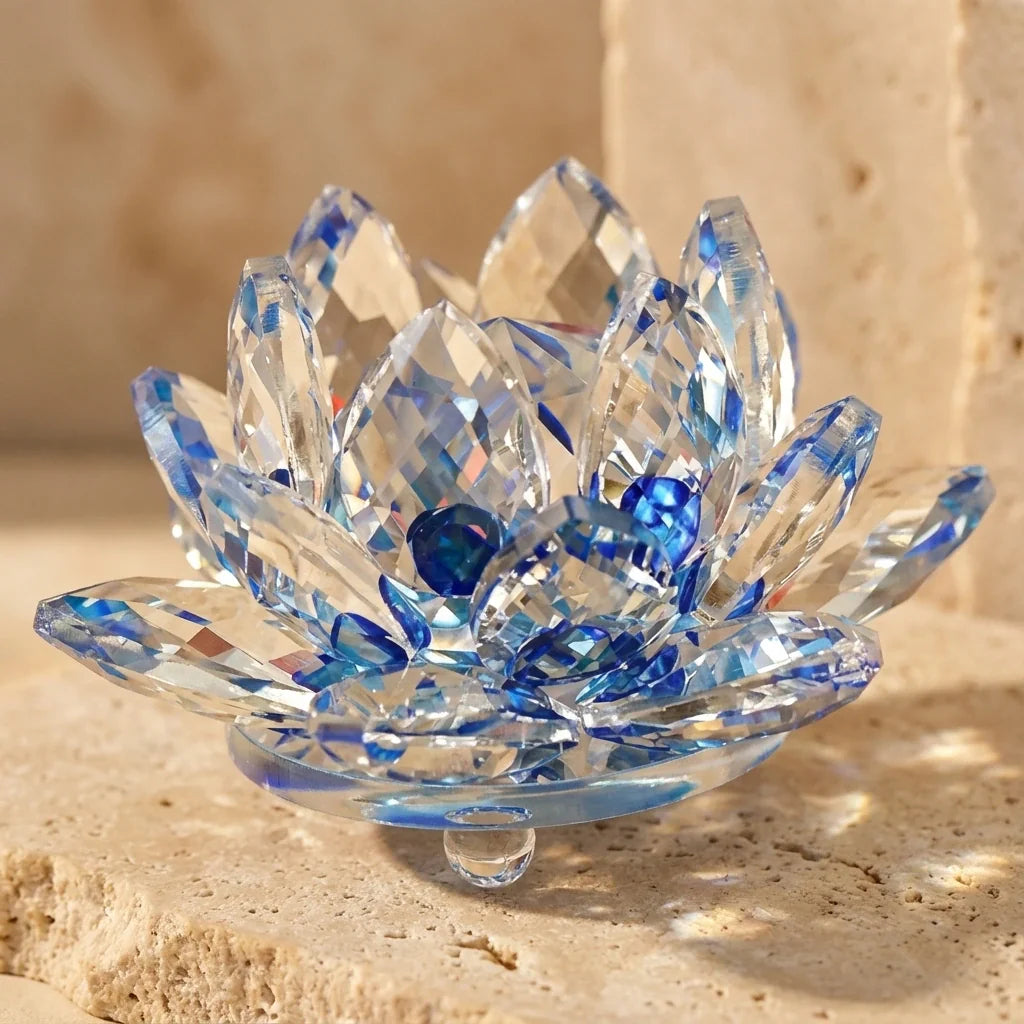 Kristall-Lotus – Feng-Shui-Harmonie