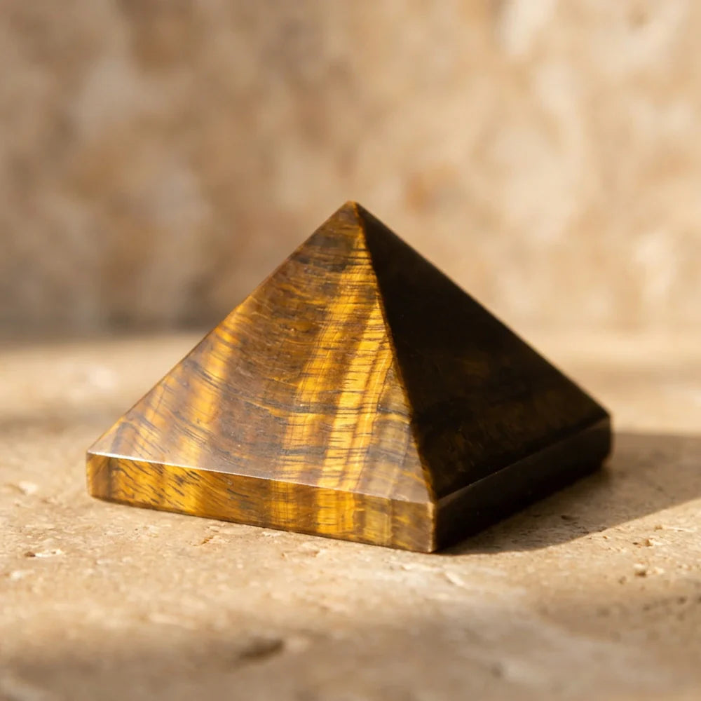 Tigerauge-Pyramide – Schutzsymbol