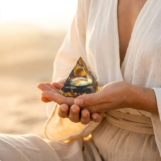 Orgonit-Pyramide – Schutz & Zentrierung
